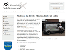 Tablet Screenshot of henkskleinonderhoud.nl